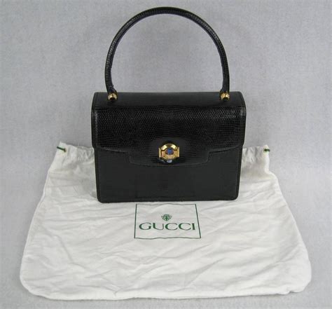 gucci black and white purse|vintage Gucci black purses.